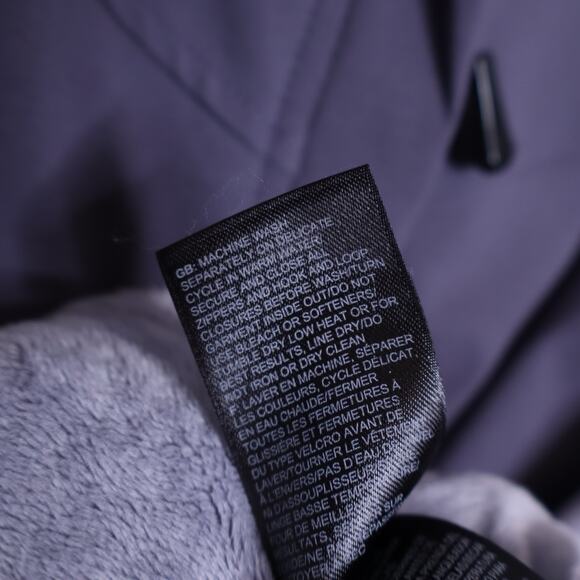 THE NORTH FACE Ruby Raschel Fleece Jacket Gray Full Zip High Neck Women's S - Picture 9 of 9